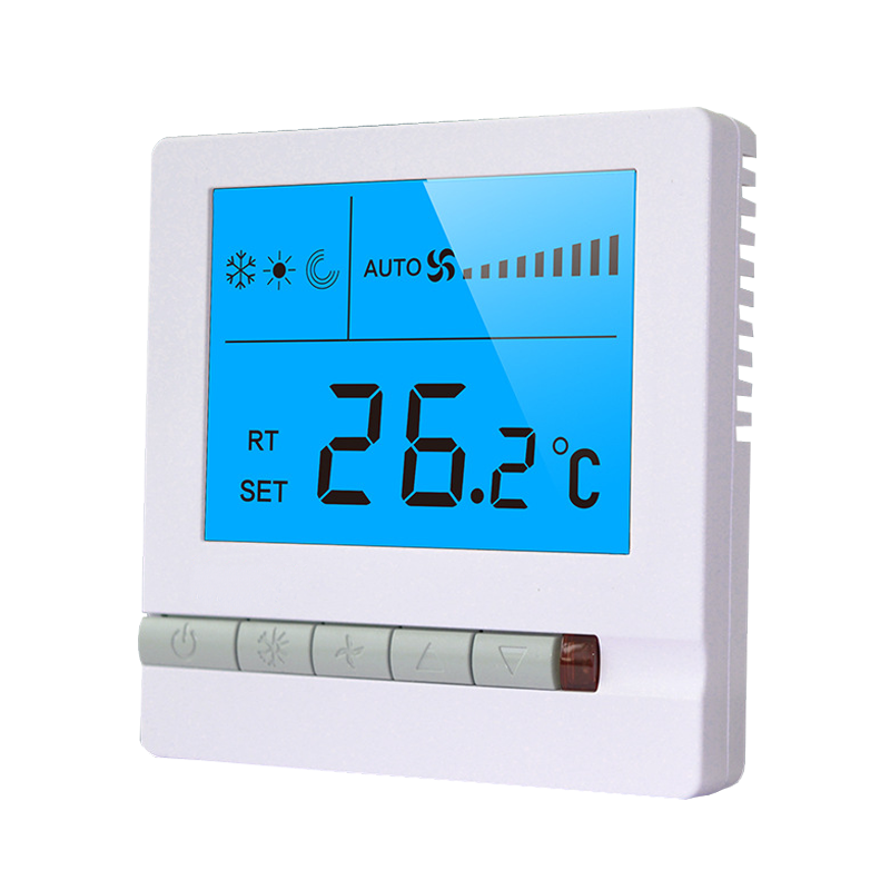 廠家生產(chǎn)的中央空調(diào)溫控器風(fēng)機(jī)盤管開關(guān)功能效果