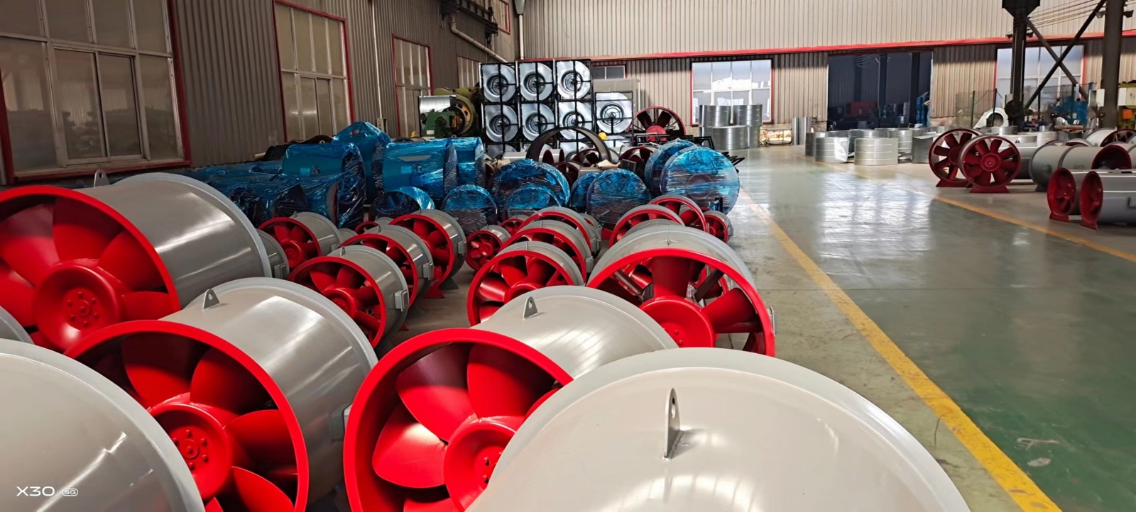 軸流式消防排煙風(fēng)機安裝方式及使用注意事項