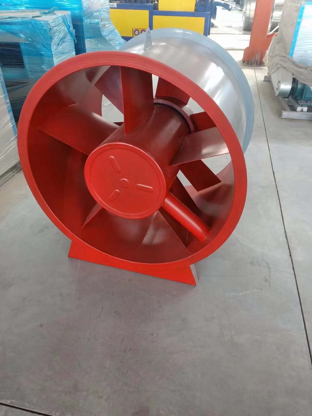 軸流式消防排煙風(fēng)機安裝方式及使用注意事項